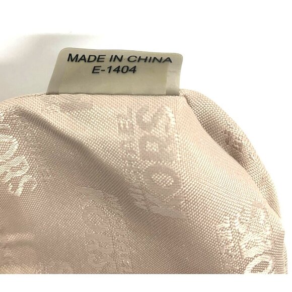 Michael Michael Kors Jet Set Wristlet Wallet Brown Canvas Leather Trim 6"x4" - Picture 14 of 15